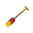 thumbnail image 1 of koolsoo Children Paddle Props Boat Rowing Paddle for Dragon Boat Dances Performances 60cm red, 1 of 9