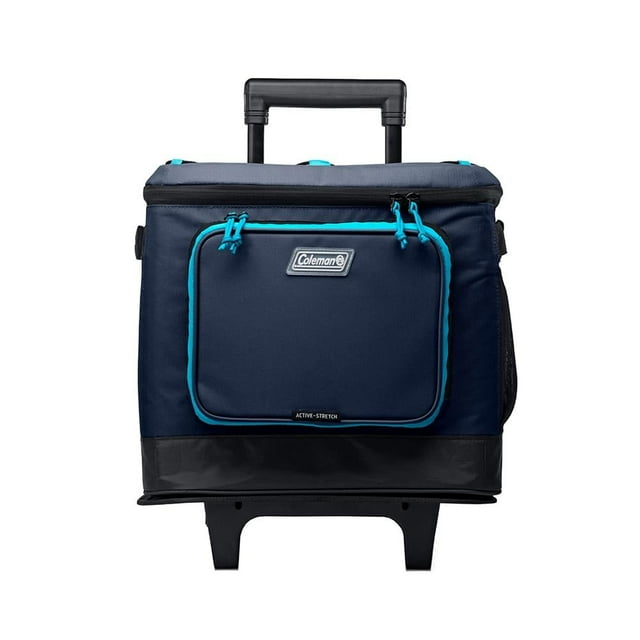 Hielera Flexible Coleman Xpand Con Ruedas y Capacidad para 42 Latas