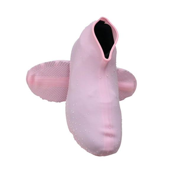 Fiudx Cubrezapatillas Impermeable, Diseño de Goma Antideslizante y Duradero, Súper Impermeable, Portátil y Plegable, Ideal para Ciclismo, Senderismo, Camping y Deportes Al Aire Libre. Talla S. Incluy