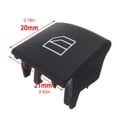 thumbnail image 4 of Scienceny 1 par de botones de reparación de interruptores de ventana Interior de coche, tapa de botones de Panel de Control de vidrio para Vehículos, repuestos y accesorios Mis, 4 of 6