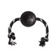 thumbnail image 1 of Pelota de Caucho Kong Negra Extreme con Cuerda para Perro, 1 of 4