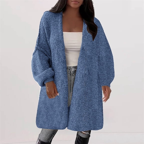 Pyhlmscde Women's Trendy Fall Long Cardigan Knit Sweater Coats, Fall Outfits for Women, Sweaters for Women, Cardigan Sweaters for Women