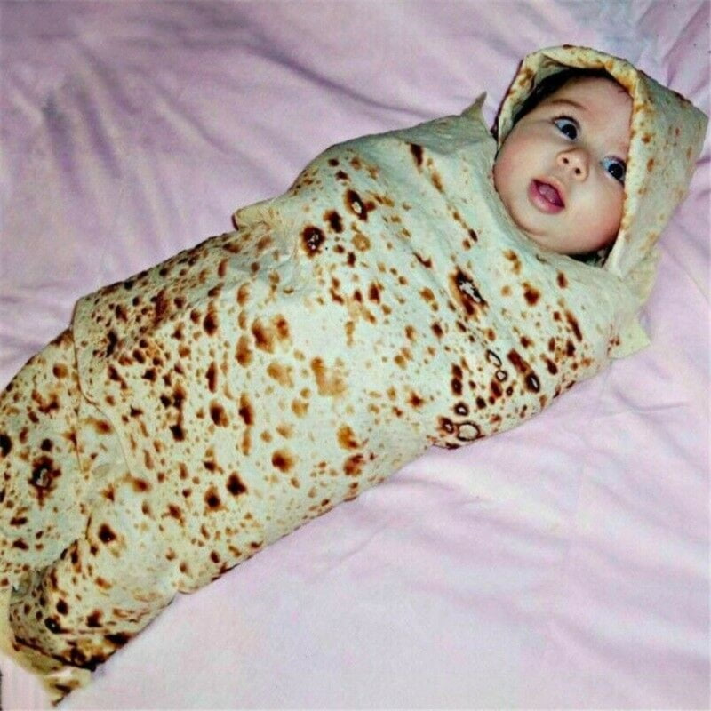 baby burrito blanket