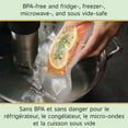 thumbnail image 3 of FoodSaver Vacuum Seal Rolls Variety Pack, Vacuum Sealer Rolls for Custom Length Airtight Food Storage Bags and Sous Vide, BPA-Free, 3 Rolls (11" x 16, 3 of 7