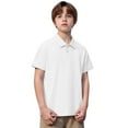 thumbnail image 1 of REDARER Polo à Manches Courtes pour Garçons et Tout-Petits Uniforme Scolaire, 1 of 5