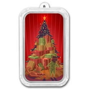 APMEX 2024 1 oz Silver Colorized Bar - Christmas Morning Kid