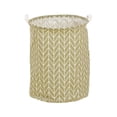 thumbnail image 2 of Fiudx Liquidación de ahorros de verano Cestas para la colada, cestas para la colada de tela de lona con asas, contenedor de almacenamiento de ropa sucia, organizador de juguetes para baño, dormitorio, 2 of 6