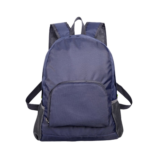 Lightweight and Foldable Backpack Student Backpack Fluorescent Color Minimalism