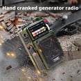 thumbnail image 3 of Portable Shortwave Radio - 4000mAh AM//WB/SW Shortwave Radio with Bluetooth Speaker, Flashlight, Sleep Timer, SOS Alarm, and White Noise, Suitable for Camping, Emergency, Portable Shortwave Radios, 3 of 9