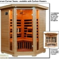 thumbnail image 2 of Heat Wave SA2412DX SantaFe 3 Person Inferred Sauna with Carbon Heaters, 2 of 6
