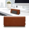 thumbnail image 4 of Mouse Pad Phone Charger, Convenient Practical PU Leather Wireless Charging Mouse Pad Lightweight Portable  For Office Brown, 4 of 8