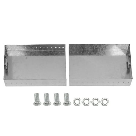 VIFERR Fireplace Tray, Steel Expandable Ashes Pan for Ashes Collection Galvanized Steel Ember Holder Collector for Home Outdoor