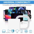 thumbnail image 5 of MacBook Pro Charger USB C Power Adapter,Compatible with MacBook Air MacBook Pro 17/16/15/14/13 inch [2020-2026], M1-M5 Laptop for Pad Pro and All USB C Devices, USB C to C Cable feet (6.7ft), 5 of 9
