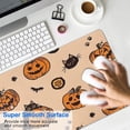 thumbnail image 4 of Long Mouse Pads for Desk,Halloween Cat and Pumpkin Pattern Desk Mats on Top Of Desks, Desk Mouse Pad Extra Large with 3mm Non-Slip Base and Stitched Edge for Gaming,Office,Work,Home 31.5"x11.8", 4 of 6