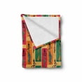 thumbnail image 2 of African Soft Flannel Fleece Throw Blanket, Ladies Posing with Vases Native Moroccan Inspired Graphic, Cozy Plush for Indoor and Outdoor Use, 50" x 70", Multicolor, by Ambesonne, 2 of 6
