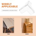 thumbnail image 2 of 16 protectores de esquina transparentes para muebles, adhesivos, para mesas., 2 of 8
