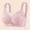 Pink, variant on Women's Push Up Bra Full Coverage Breathable No Underwire Bralettes Bra Lift Up Everyday Seamless Bra Strapless Breasts Thin Soft Pure Cotton Bra Without Underwire That Exposure Pink Xxl