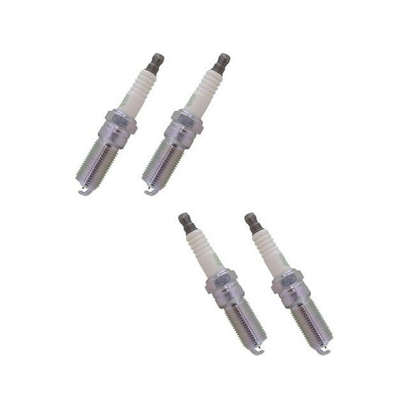 Spark Plug Set 4 Piece - Compatible with 2002 - 2005 Pontiac Grand Am 2.2L 4-Cylinder 2003 2004