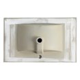 thumbnail image 2 of 30 Inch White Ceramic Bathroom Sink - Large 29.62"x18.54" Basin. Material, Easy To Clean, Sleek Design For , Maintenance, Style, 2 of 5