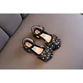 thumbnail image 5 of LoyisViDion Toddler Shoes Clearance Baby Girl Kids Pearl Rhinestones Soft Shoes Anti-Slip Sole Dance Performance Sandals Black 5-6Years, 5 of 6