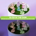 thumbnail image 5 of 200PCS Mini Conejo Luminoso Mini Conejito Luminoso de Resina Figuras de Conejo en Miniatura Que Brillan en las Figuras de Conejito en Miniatura, 5 of 5