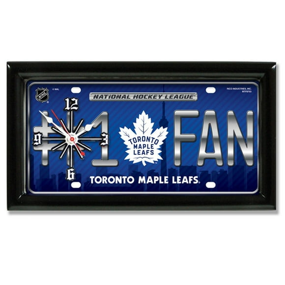 Horloge murale Maple Leafs de Toronto LNH de GTEI