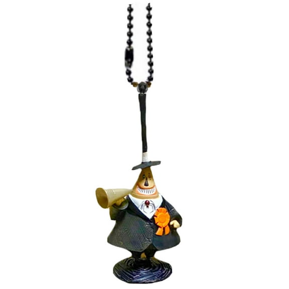 Nightmare Before Christmas Mayor Keychain Dangler Ornament PVC Figure Charm 3”