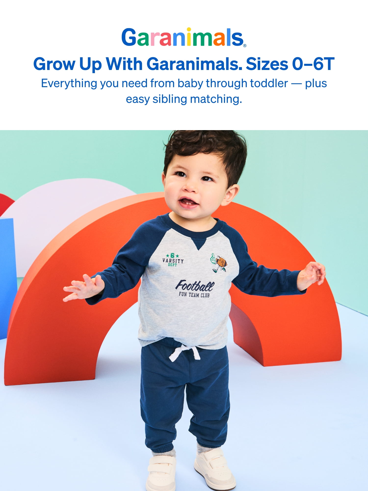Garanimals Baby & Toddler Boys French Terry Pull-On Joggers, Single & 3-Pack, Sizes 0-6T