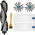 thumbnail image 1 of Replacement Side Brush HEPA Filter Mop Cloth Accessories Set D for Bissell 3115 EV675, 1 of 5