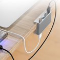 thumbnail image 1 of Filfeel 4 Ports USB Hub Portable USB 3.0 Hub Ultra Slim pour Ordinateur Portable PC, 1 of 8