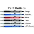 thumbnail image 7 of Customized Pens with Stylus - The Prestige Metal Pen - Custom Printed Name Pens with Black Ink Personalized & Imprinted with Logo or Message -Great Gift Ideas- FREE PERSONALIZATION - 6 pack, 7 of 7