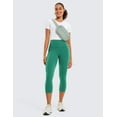 thumbnail image 3 of CRZ YOGA Womens Butterluxe Workout Capri Leggings with Pockets 21 Inches, 3 of 4