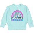 thumbnail image 2 of Inktastic Its My First Day of Kindergarten Toddler Sweatshirt, 2 of 4