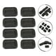 thumbnail image 4 of GOOHOCHY 8pcs Muebles profesionales Caster Caster Topes Anti-Scratch Muebles Wheel Stoppers (negro), 4 of 7