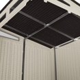 thumbnail image 2 of Suncast Modernist 7' x 7' Resin Storage Shed - Vanilla/Dove Gray, 2 of 6