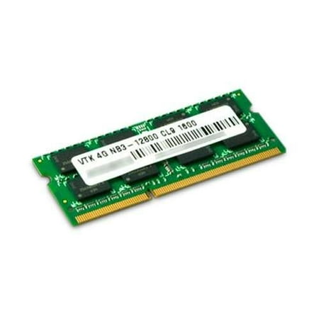 VisionTek 900451 Laptop Memory Module - 4GB, PC3-12800, DDR3-1600MHz, 204-pin SODIMM, 1.65V, CL9, Non-ECC, Unbuffered