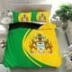 thumbnail image 3 of Bandera de Guyana Escudo de Armas Juego de Cama Círculo Rlt8, 3 of 5