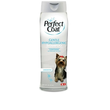 Perfect Coat Gentle Hypoallergenic Dog Shampoo 16-Ounce (I610Ea) (Pack ...