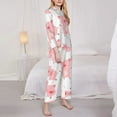 thumbnail image 4 of Disketp Pajamas Set Long Sleeve Sleepwear Womens Button Down Nightwear Pj Sets-Kawaii Pigs, 4 of 9