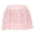 thumbnail image 3 of hotojiny Womens Ruffle Shorts Cute Trendy Layering Culottes Pajama Shorts Lounge Soft Comfy Going out Yoga Shorts, 3 of 6