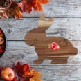 thumbnail image 6 of ARTEA Bunny Shaped Wood Chopping Board Bunny Cutting Board Cheese Board Fruit Serving Plate, 6 of 7