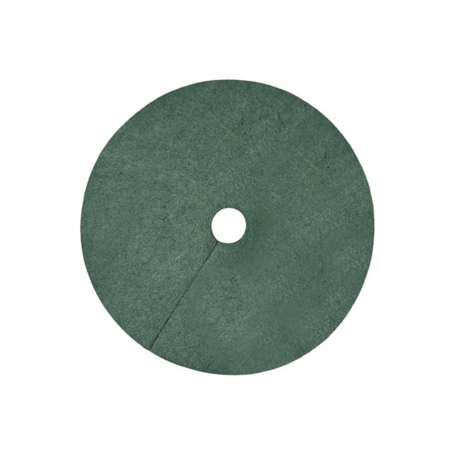 maskred 10 Pieces Tree Weeding Barrier Mats Tree Protector Mats for Landscaping Tree Diameter 25cm Dark Green Diameter 42cm