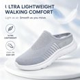thumbnail image 3 of CHICVOMEY Comfort Women Sneakers Lightweight Slip On Sneakers Shock Absorbing Mesh Walking Shoes for Daily Outdoor & Indoor Home Use, 3 of 8