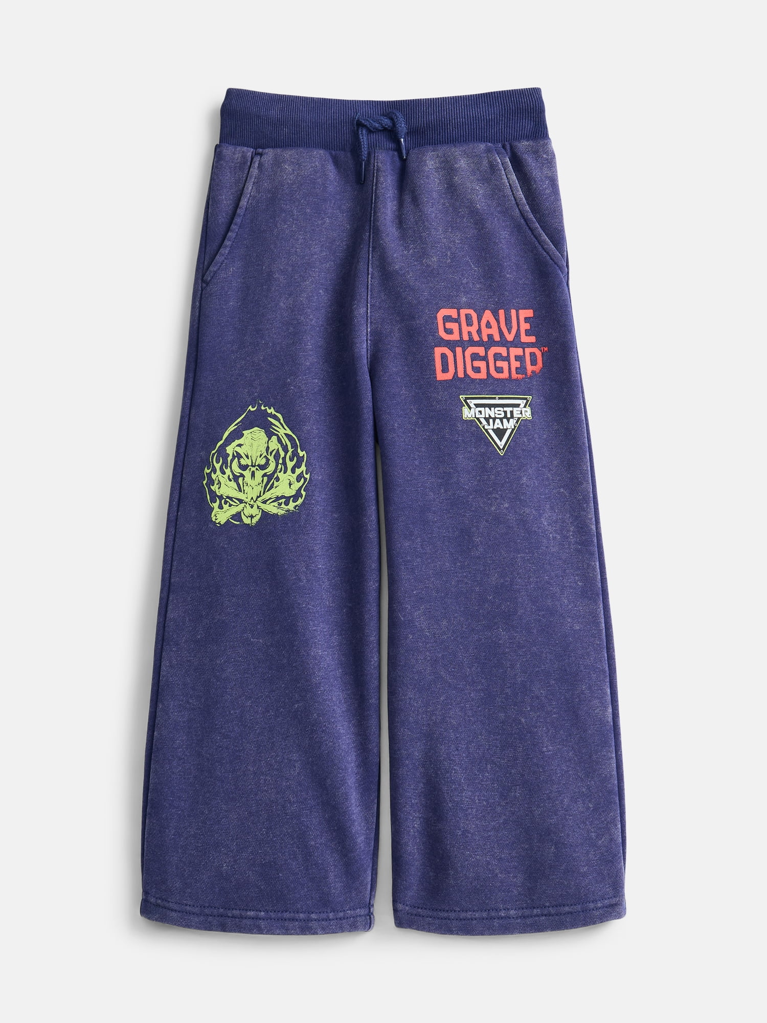 Monster Jam Toddler Boys Quarter Zip Pullover and Pants Set, 2-Piece, Sizes 12M-5T