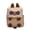 Khaki #033, variant on Unique Cat Design Travel Backpack Large Capacity Artistic Rucksack Aesthetic Daypack
