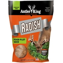 Antler King AKRAD1 Radish 1/10 Acre Deer Hunting Food Plot Seeds