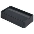 thumbnail image 1 of Carlisle 34202423 Rectangle Swing Top Trash Can Lid - Plastic, Gray, 1 of 1