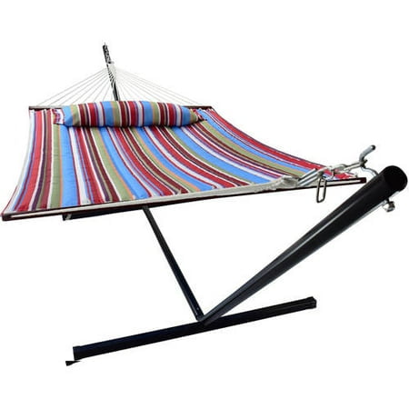 Sorbus Hammock with Spreader Bars and Detachable P Walmart