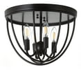thumbnail image 4 of JONATHAN Y Peter 13.75" Metal LED Flush Mount, Oil Rubbed Bronze, JYL9513A, 4 of 6