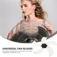 thumbnail image 3 of Soimiss 5 Replacement Fan Blades for 18 Inch Electric Floor Fans Metal Pedestal Table Stand Blades Indoor Repair Parts, 3 of 8
